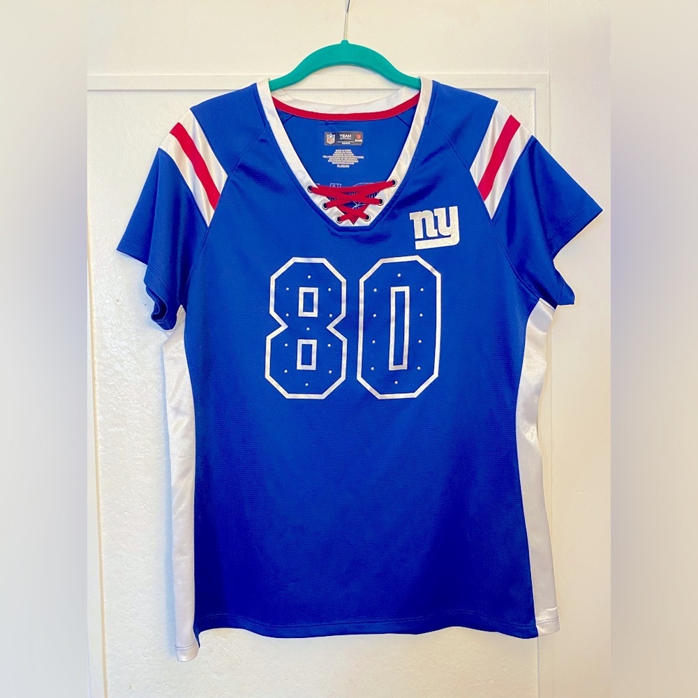 New York Giants NFL #80 Cruz Jersey, Women’s Size XL